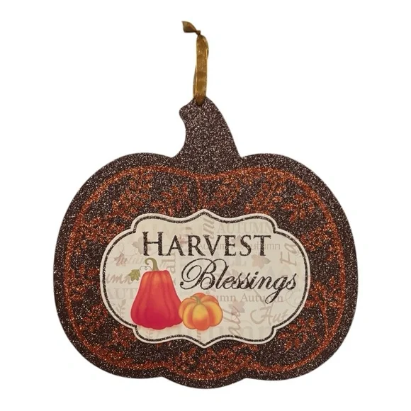 Harvest Blessings Pumpkin - Picture 1 of 1